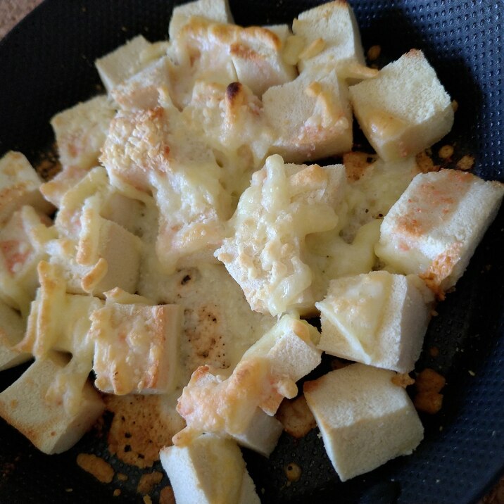 チーズと高野豆腐焼き